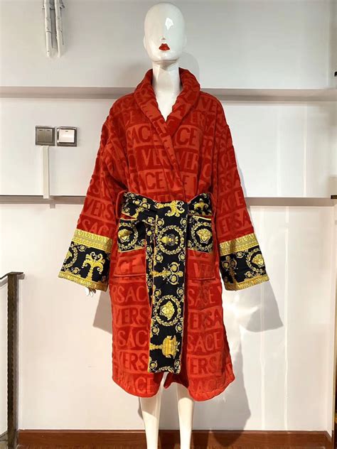 fake versace housecoat|versace knockoff robe.